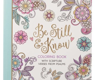 Be Still Coloring Book Online Hot Sale