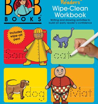 Bob Books - Wipe-Clean Workbook: Beginning Readers Phonics, Ages 4 and Up, Kindergarten (Stage 1: Starting to Read) on Sale