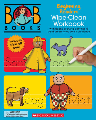 Bob Books - Wipe-Clean Workbook: Beginning Readers Phonics, Ages 4 and Up, Kindergarten (Stage 1: Starting to Read) on Sale