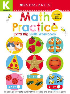 Math Practice Kindergarten Workbook: Scholastic Early Learners (Extra Big Skills Workbook) Hot on Sale