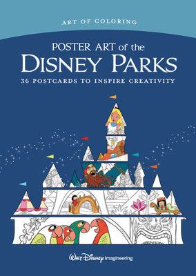 Art of Coloring: Poster Art of the Disney Parks: 36 Postcards to Inspire Creativity Online