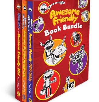 Awesome Friendly 3-Book Hardcover Gift Set: Diary of an Awesome Friendly Kid, Rowley Jefferson s Awesome Friendly Adventure, and Rowley Jefferson s Aw Discount