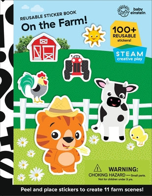 Baby Einstein: On the Farm! Reusable Sticker Book Cheap