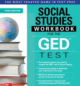 McGraw-Hill Education Social Studies Workbook for the GED Test, Third Edition For Discount