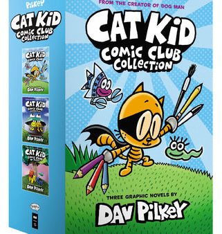 Cat Kid Comic Club Collection: From the Creator of Dog Man (Cat Kid Comic Club #1-3 Boxed Set), The Online Hot Sale