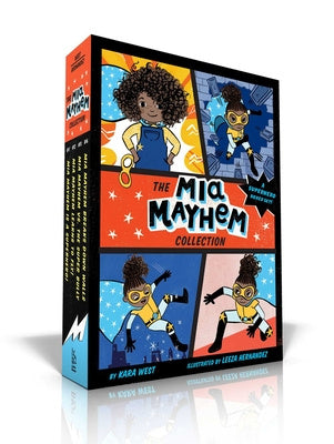 MIA Mayhem Collection (Boxed Set): MIA Mayhem Is a Superhero!; MIA Mayhem Learns to Fly!; MIA Mayhem vs. the Super Bully; MIA Mayhem Breaks Down W, The Hot on Sale