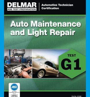 ASE Technician Test Preparation Automotive Maintenance and Light Repair (G1) Sale