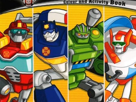 Transformers Rescue Bots: Roll and Rescue Activity Book Sale