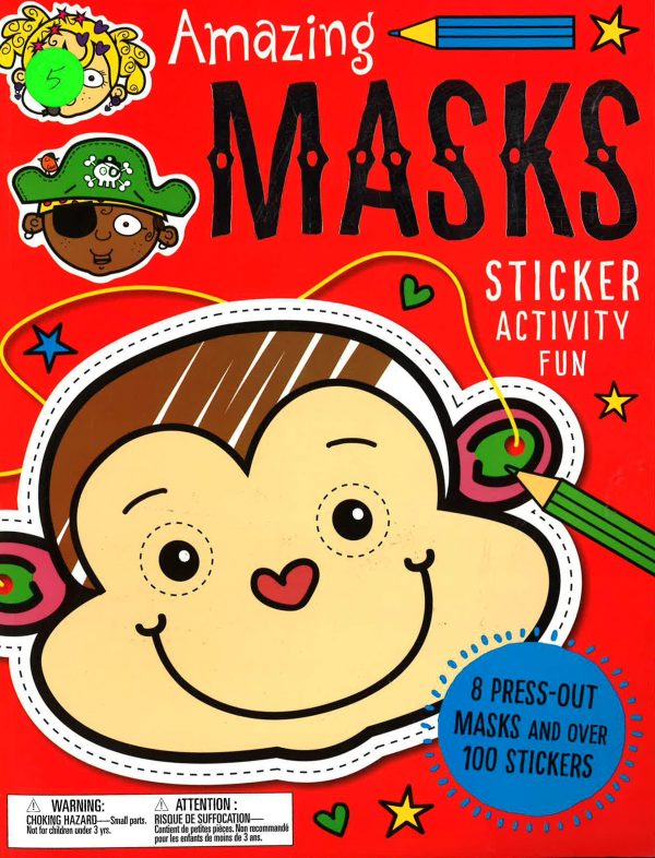 Amazing Masks Sticker Activity Fun Online Hot Sale